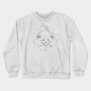 Piggy Merch by elizmil Crewneck Sweatshirt